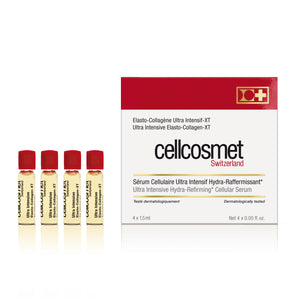 Cellcosmet Ultra Intensive Elasto Collagen-XT size 4 by 1.5ml on a white background.